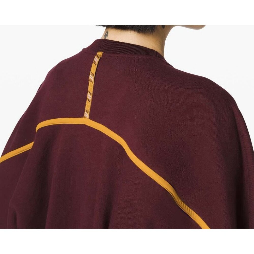 Lululemon Roksanda Face Forward Sweatshirt Women's Size Small Garnet Fools Gold - Picture 3 of 10